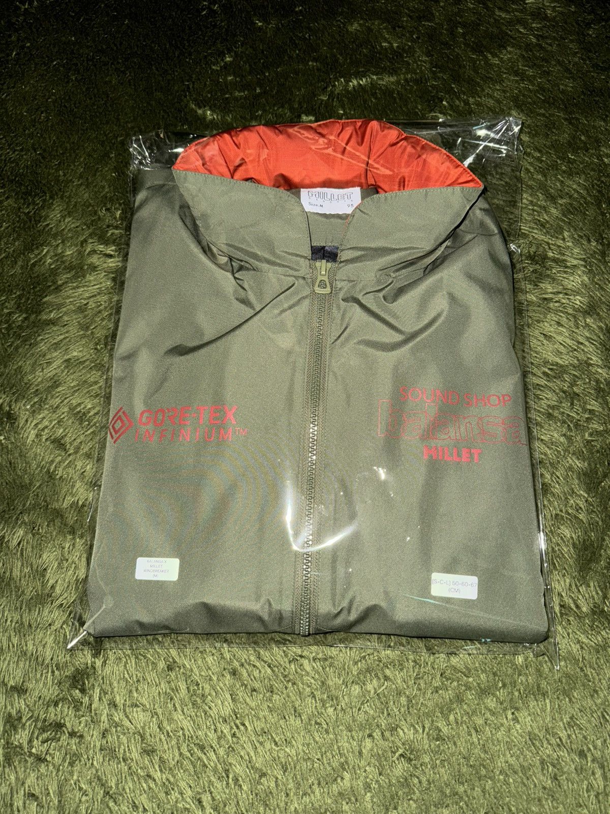 Japanese Brand [M] BALANSA X MILLET GORE-TEX Windbreaker Jacket Olive Size US M / EU 48-50 / 2 - 13 Thumbnail