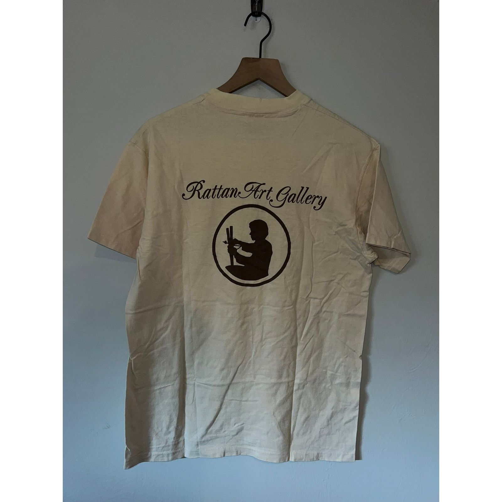 Hanes 1980s Vintage Rattan Art Gallery Artwork Shirt 80s VTG L Size US L / EU 52-54 / 3 - 5 Thumbnail