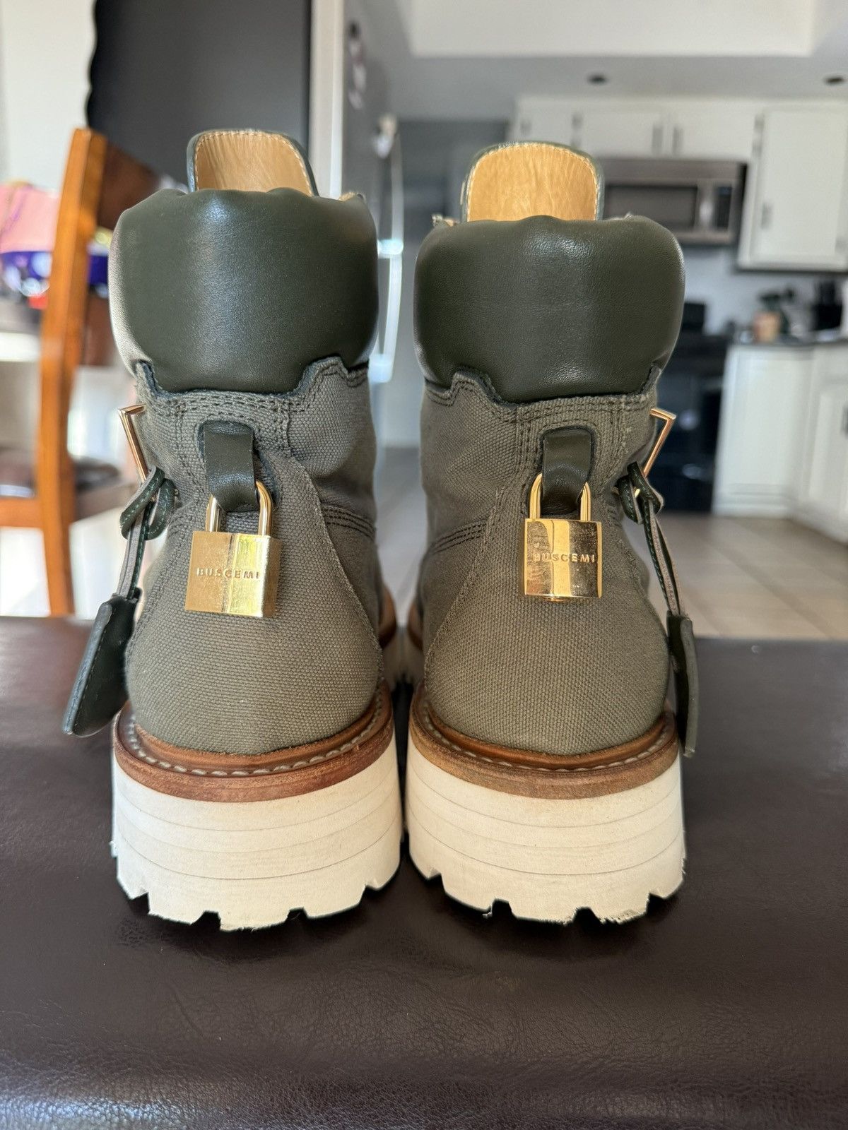 Buscemi Buscemi Combat Boots Size US 9.5 / EU 42-43 - 4 Thumbnail