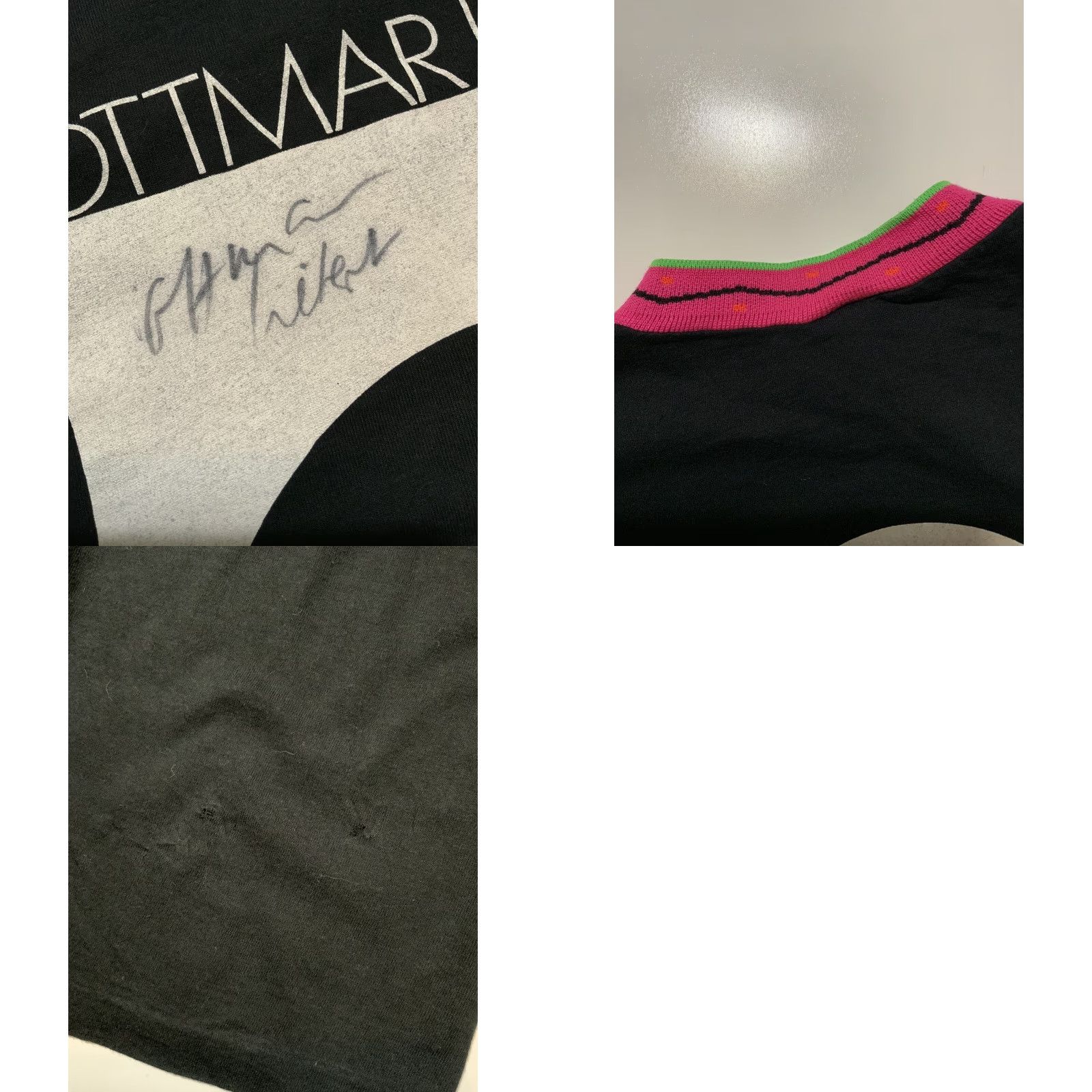 Vintage VINTAGE Ottmar Liebert Nouveau Flamenco Autographed Single Stitch T-Shirt L Shirt Mens Large 1990 1990s Size US L / EU 52-54 / 3 - 8 Thumbnail