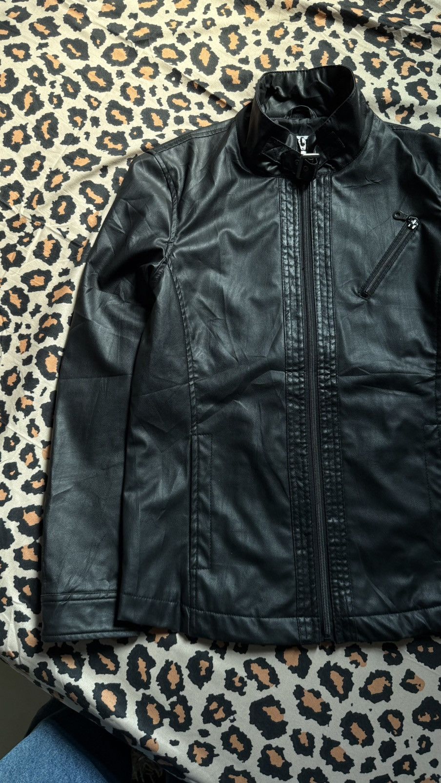 Spinash Spinash Japan Faux Leather Motorcyclist Style Jacket Size US M / EU 48-50 / 2 - 1 Thumbnail