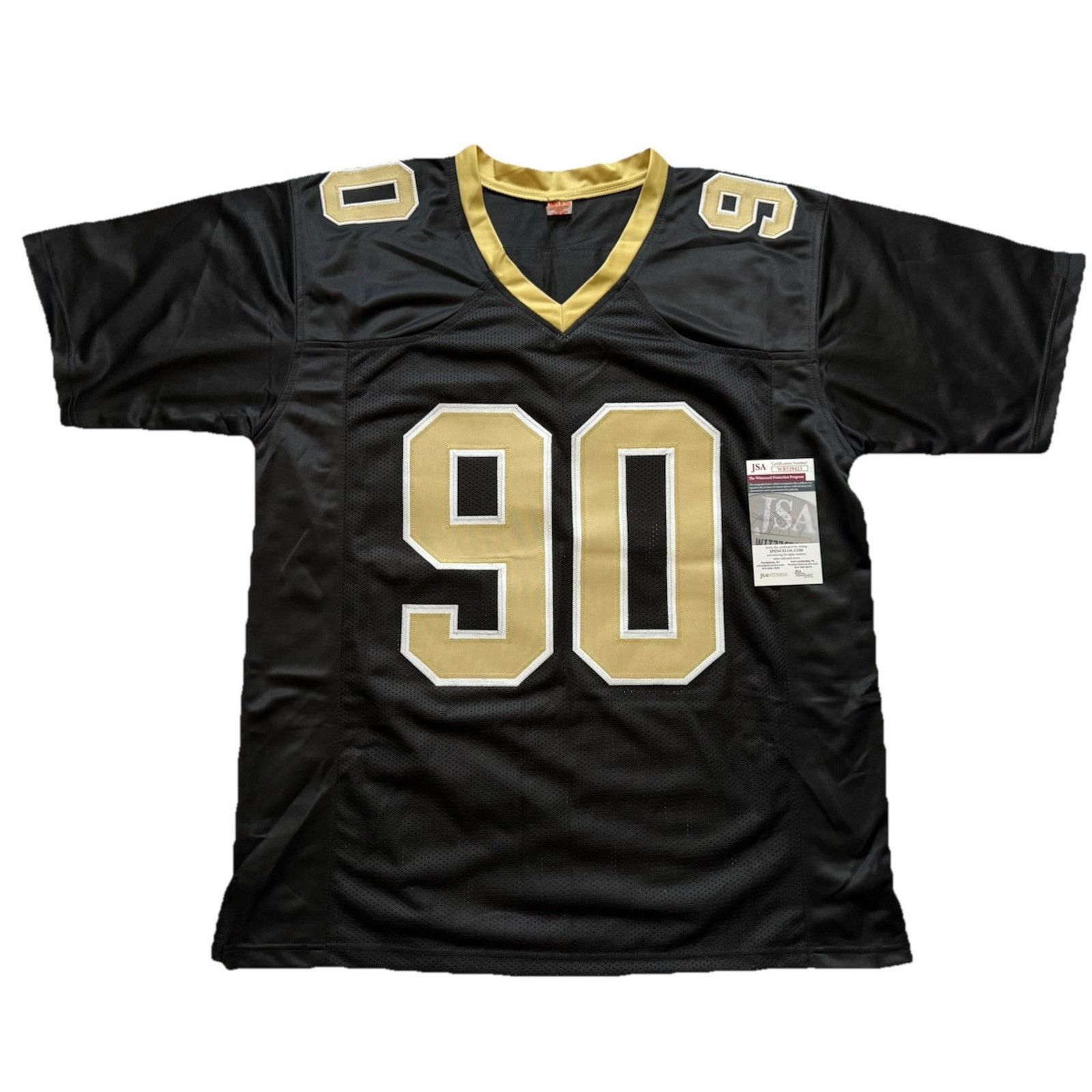 NFL Bryan Bresee Signed Autograph Custom Jersey XL - JSA COA Size US XL / EU 56 / 4 - 6 Thumbnail