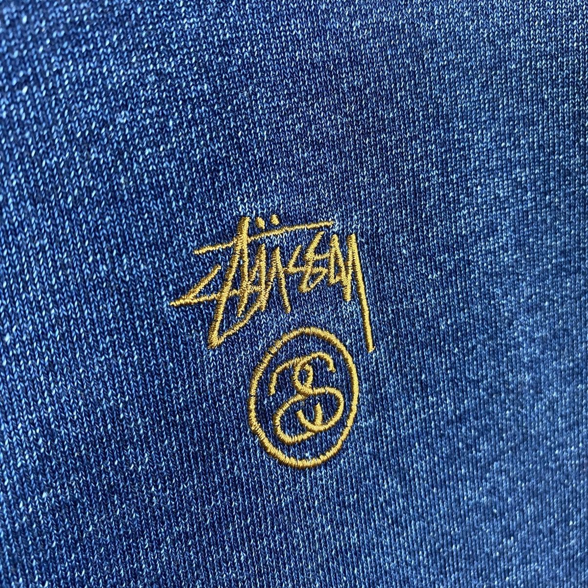 Stussy Stussy Short Sleeve Sweatshirt M Size Indigo Colour Size US M / EU 48-50 / 2 - 5 Thumbnail