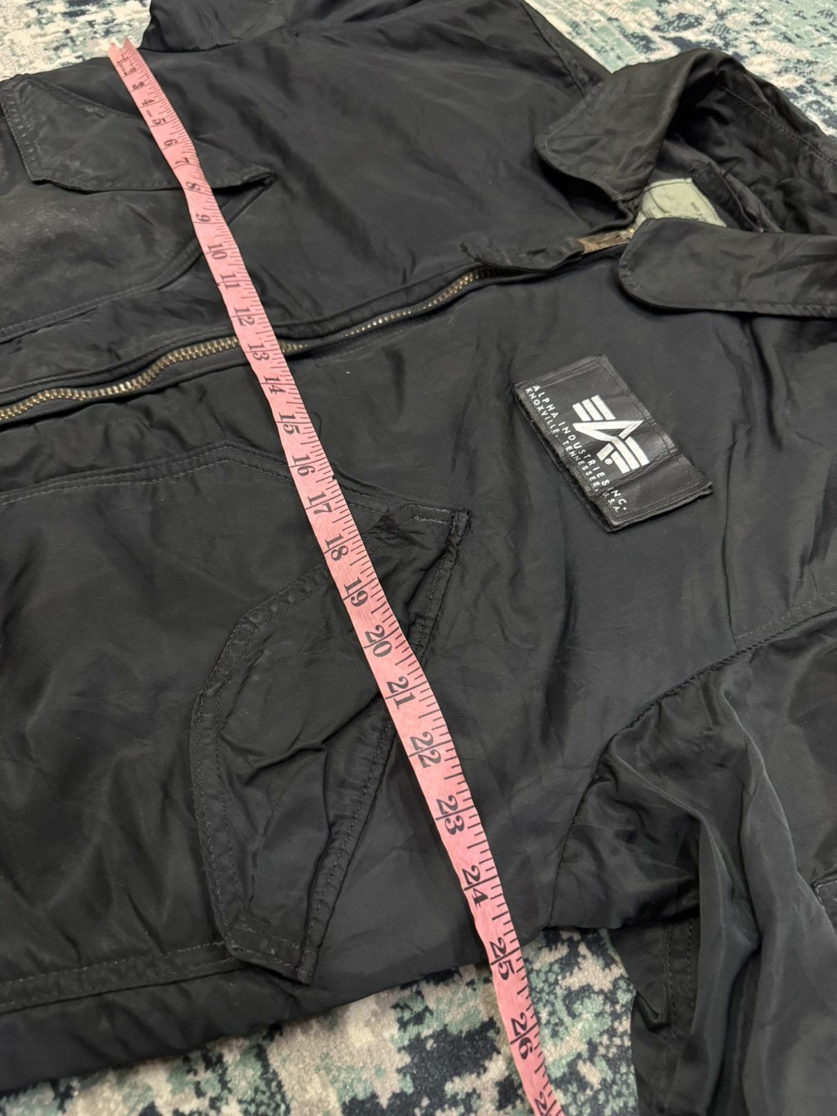 Alpha Industries VINTAGE ALPHA IND. CWU-45/P BOMBER JACKET MEDIUM 3G0007 Size US M / EU 48-50 / 2 - 10 Thumbnail