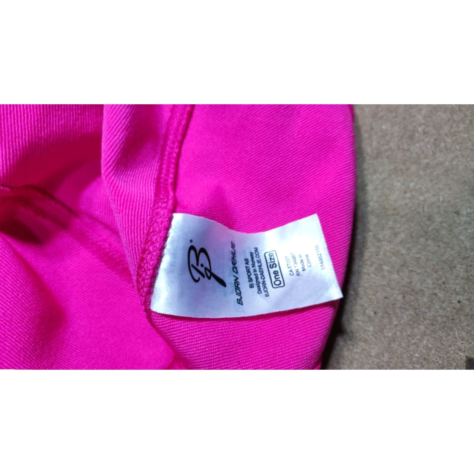 Vintage Bjorn Daehlie Pink Ski Cap Beanie Hat One Size Winter Cross Country Biathlon Womens Beanie Size ONE SIZE - 7 Thumbnail