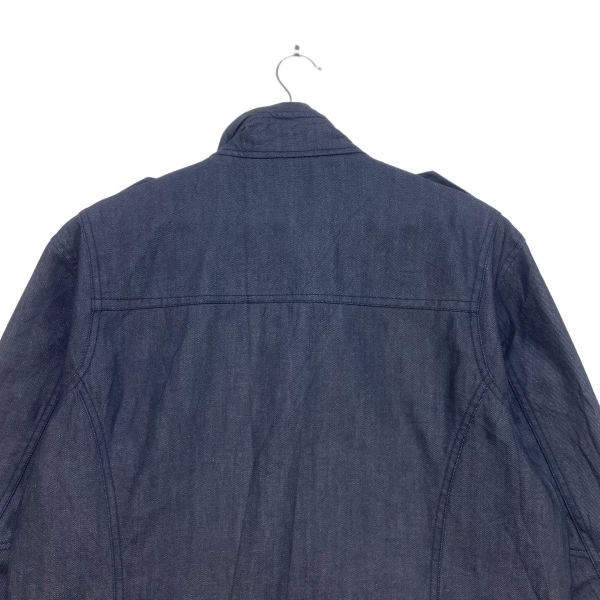Japanese Brand × WE Fashion We Fashion Biker Soft Denim Holmes Jacket Size US M / EU 48-50 / 2 - 14 Thumbnail
