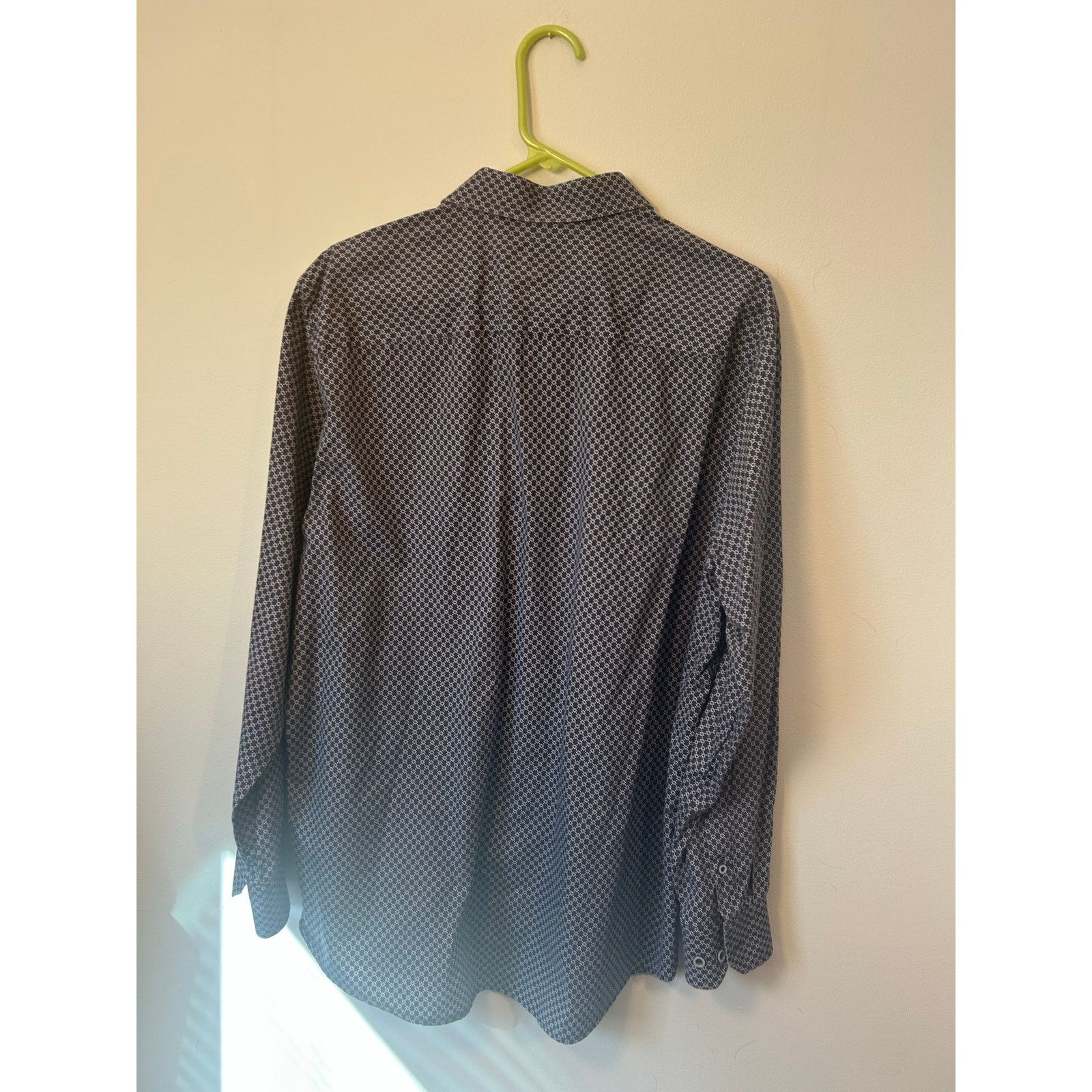 Johnston & Murphy Johnson & Murphy Blue Red Geometric Button Up Shirt, Large Size US L / EU 52-54 / 3 - 9 Thumbnail