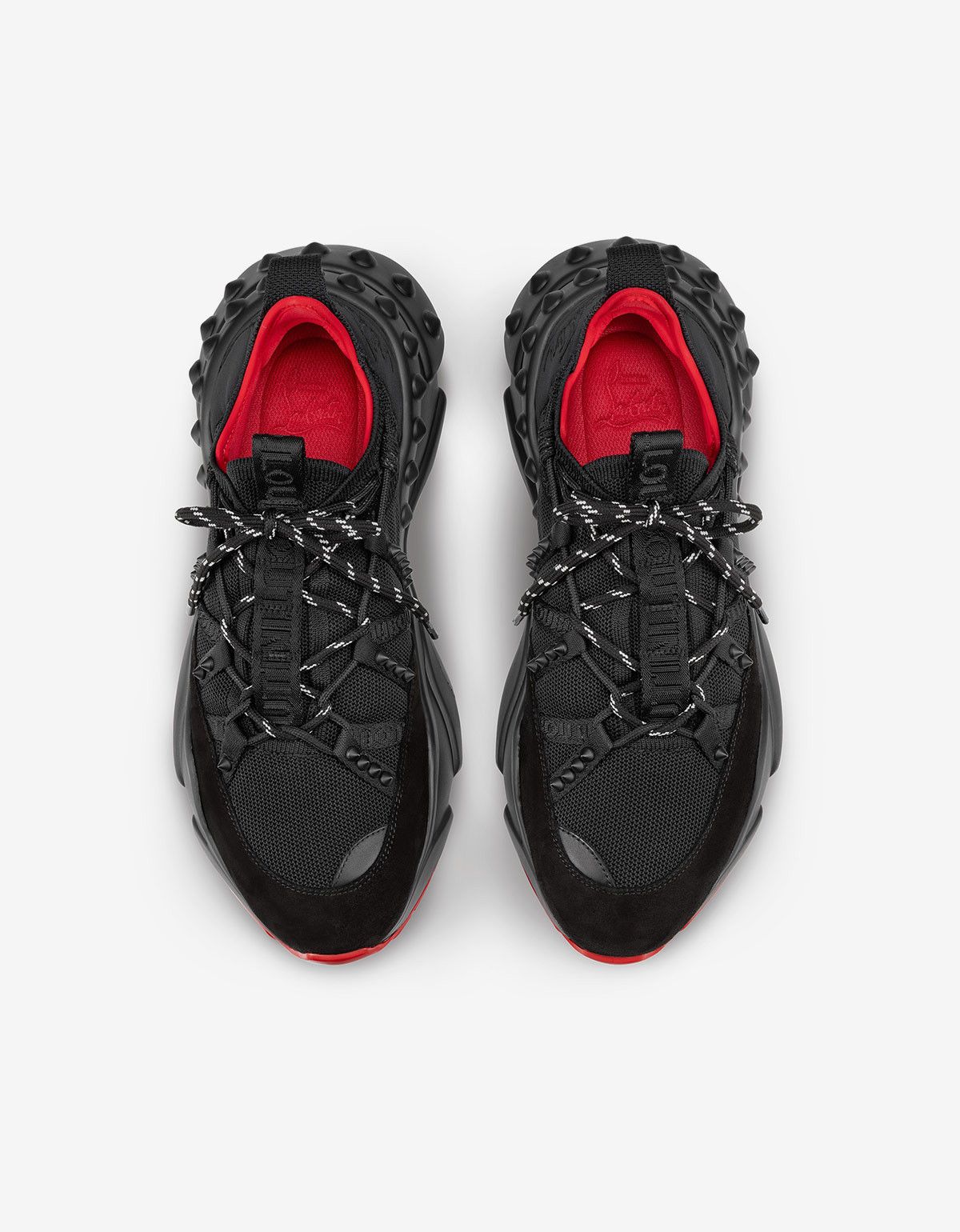 Christian Louboutin Christian Louboutin Trailnrun Black Running Trainers Size US 8 / EU 41 - 4 Thumbnail