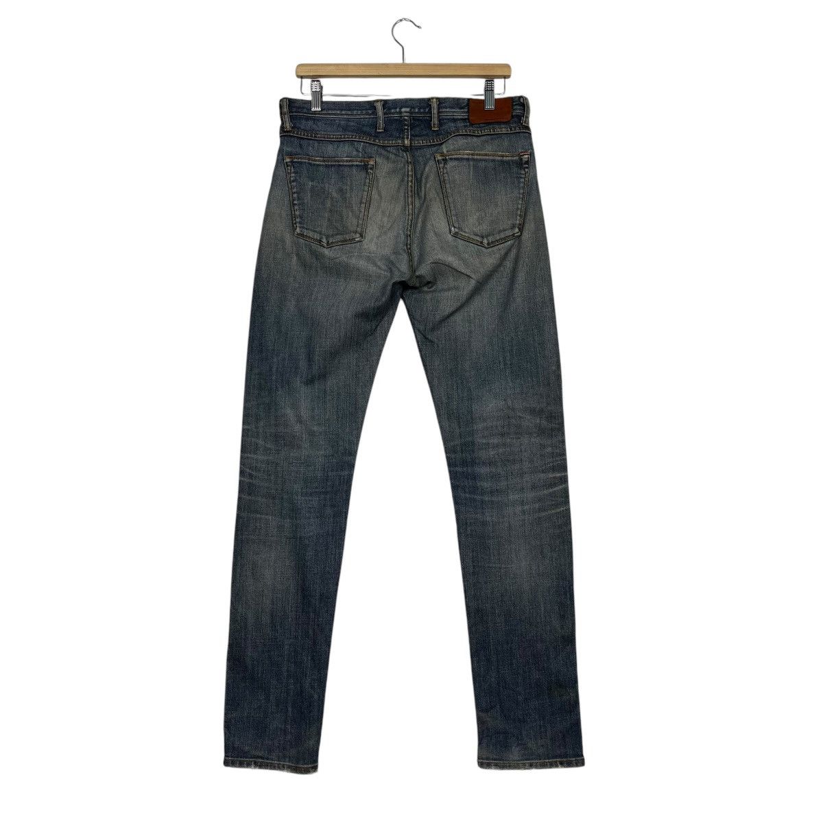 Matsuda Vintage Monsieur Nicole By Matsuda Distressed Denim Size 32" / US 10 / IT 46 - 7 Thumbnail