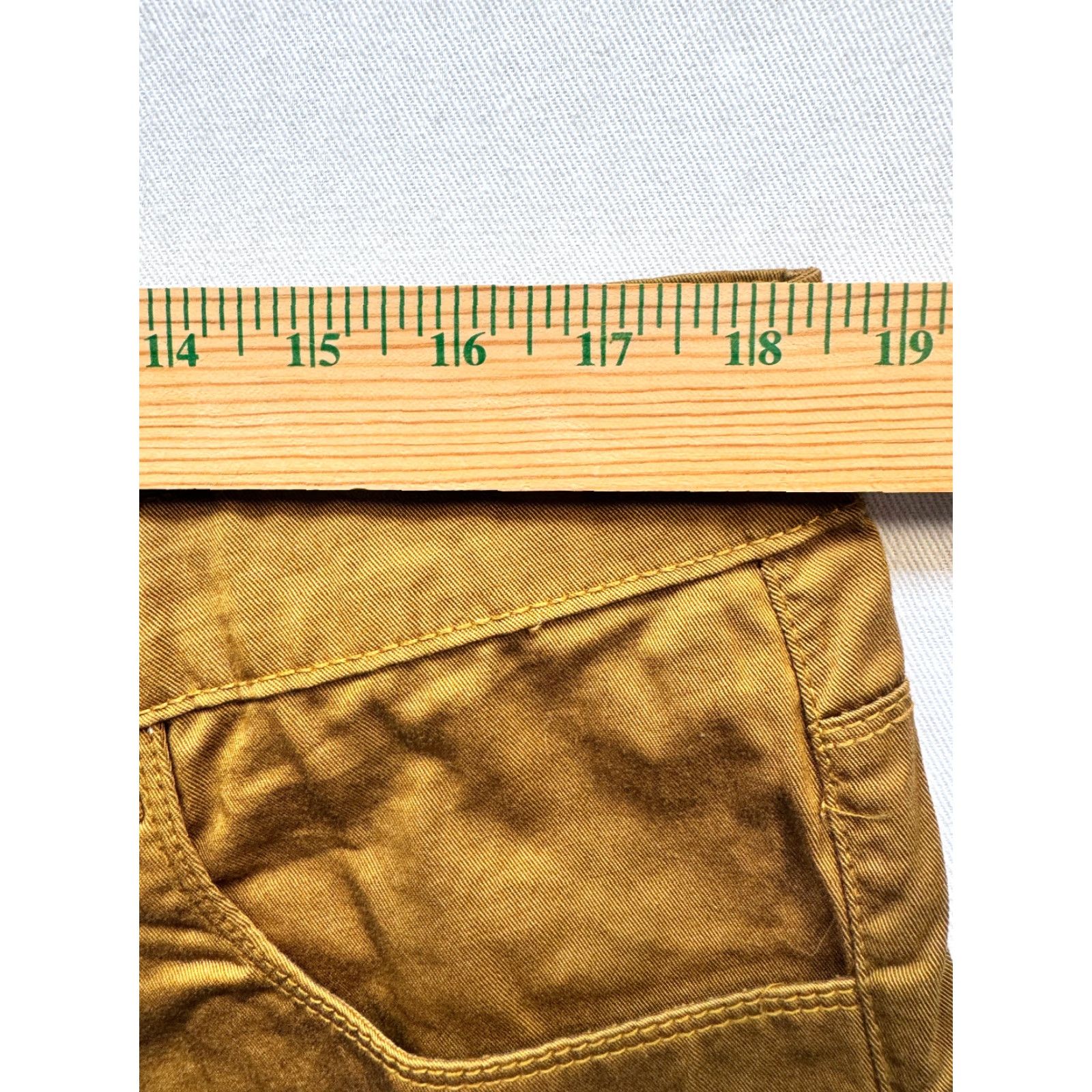 Vintage VINTAGE Kruze DNM Mens 38L (37x32) Brown Chino Pants Stretch Straight Leg NWT 2131 Size US 38 / EU 54 - 6 Thumbnail