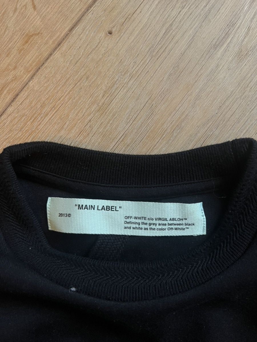 Off-White Off White x Virgil Abloh “Main Label” Size US S / EU 44-46 / 1 - 5 Thumbnail