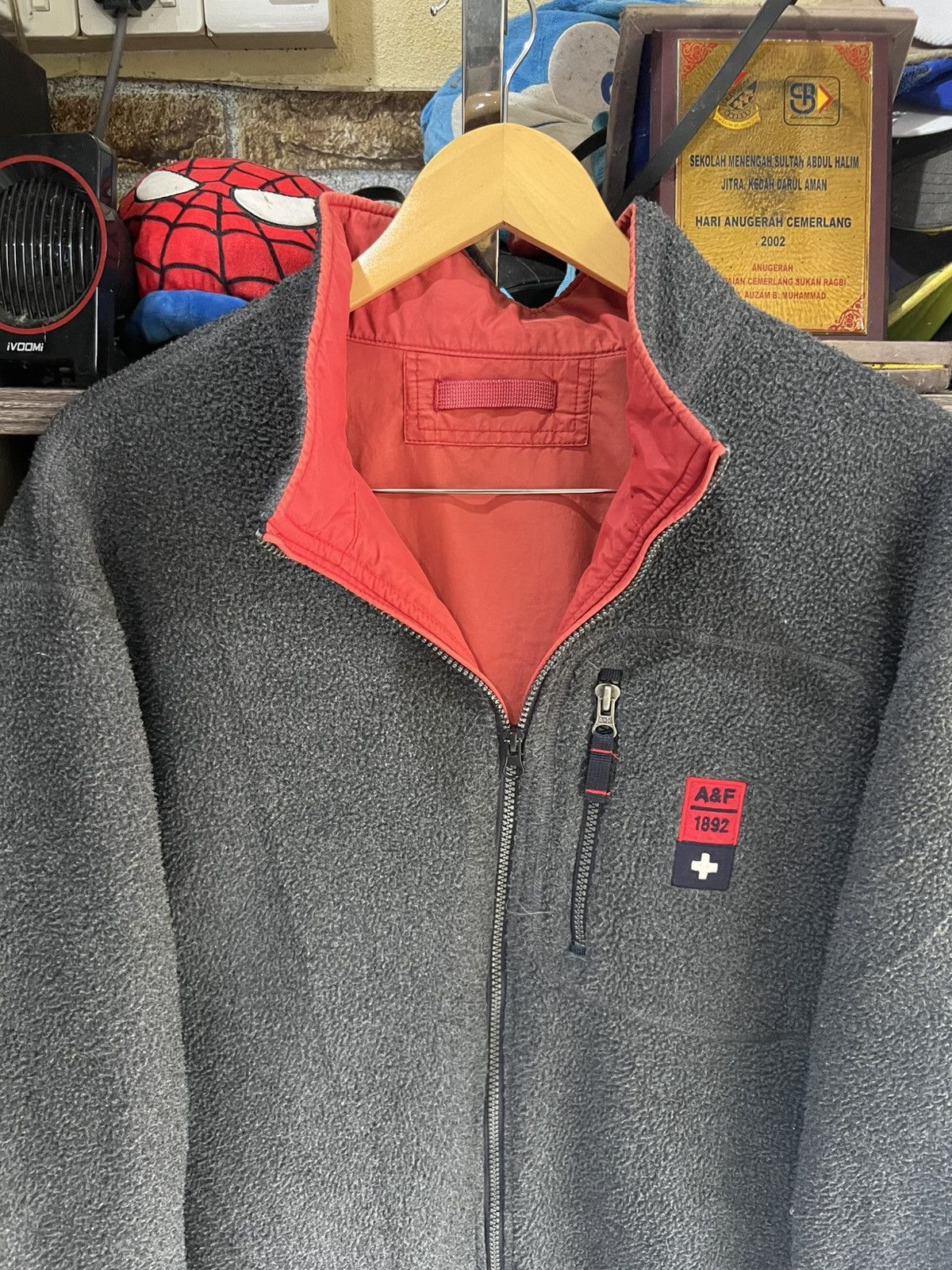 Abercrombie & Fitch 🔥Rare Abercrombie & Fitch Reversible Jacket Size US XL / EU 56 / 4 - 4 Thumbnail