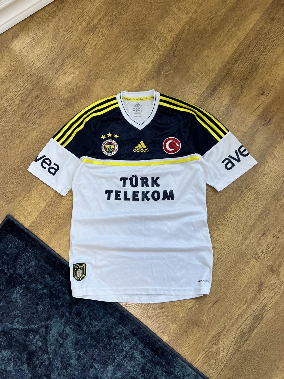Adidas Adidas Fenerbahçe turkey soccer vintage jersey 14 T-shirt ! Size US S / EU 44-46 / 1 - 1 Thumbnail