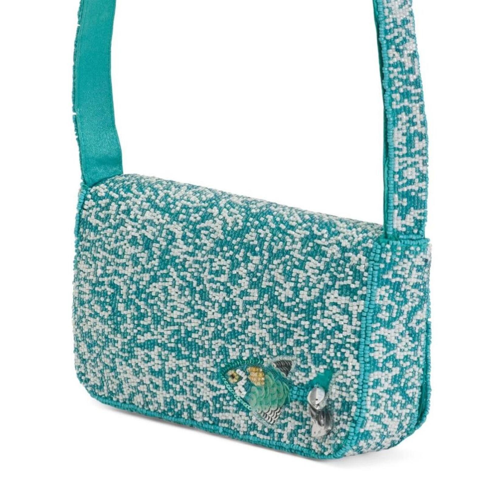 Marsell TikTok Viral Beaded Bag Sardine Fish with Sequins Size ONE SIZE - 4 Thumbnail
