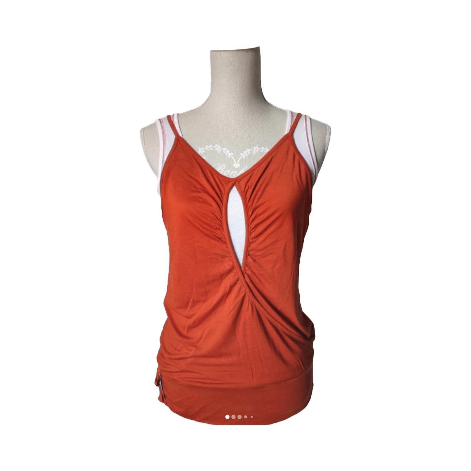 Cop Copine The Cop Copine Draped Double Top Size ONE SIZE - 1 Thumbnail