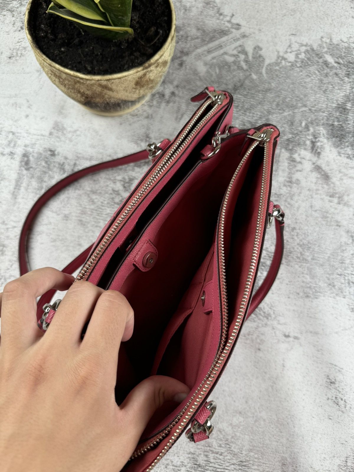 Coach Coach New York Minetta Crossbody Pebble Leather Bag F57520 Size ONE SIZE - 13 Thumbnail