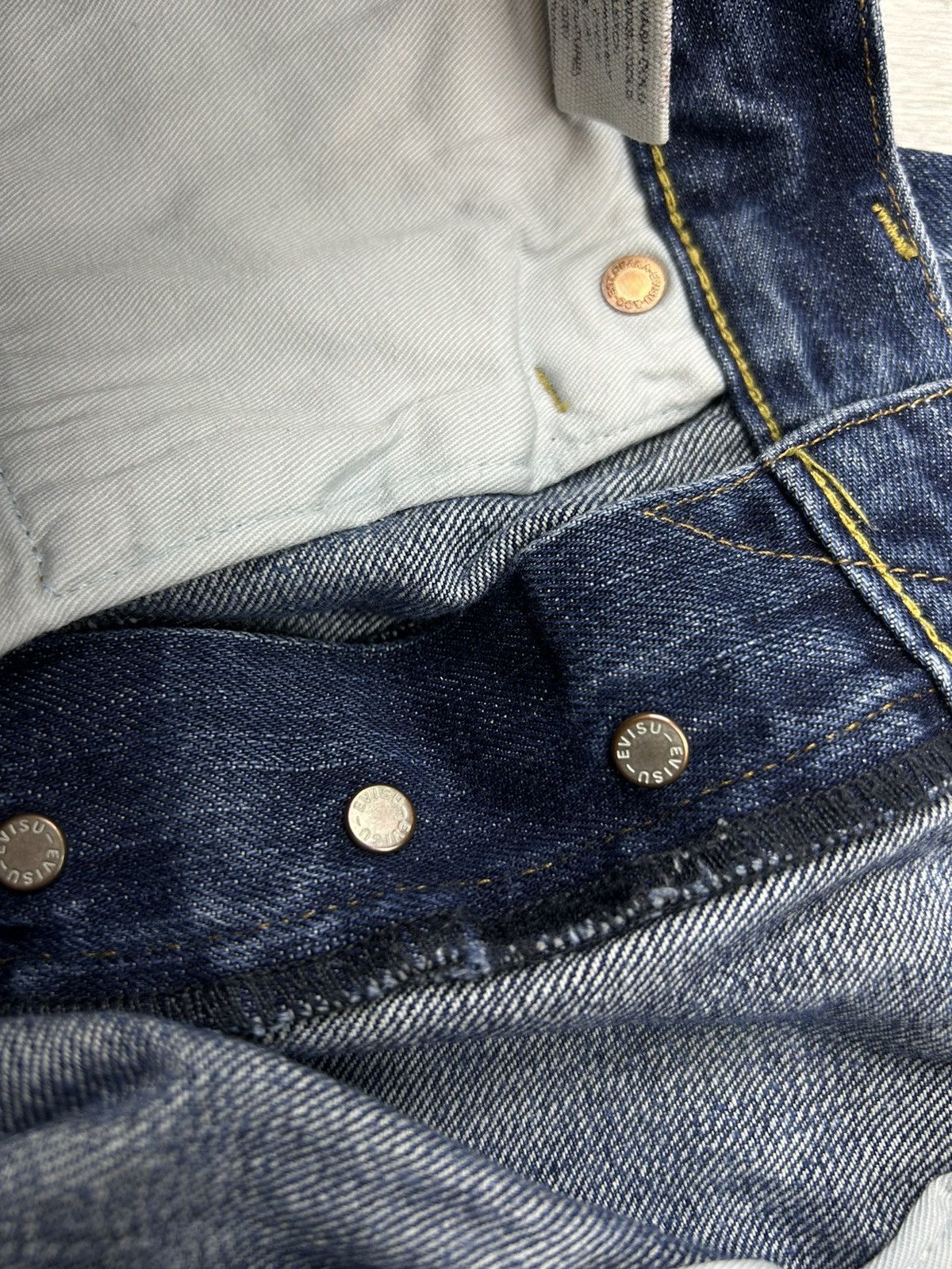 Japanese Brand × Vintage Evisu Vintage denim jeans size 33 Size US 33 - 9 Thumbnail