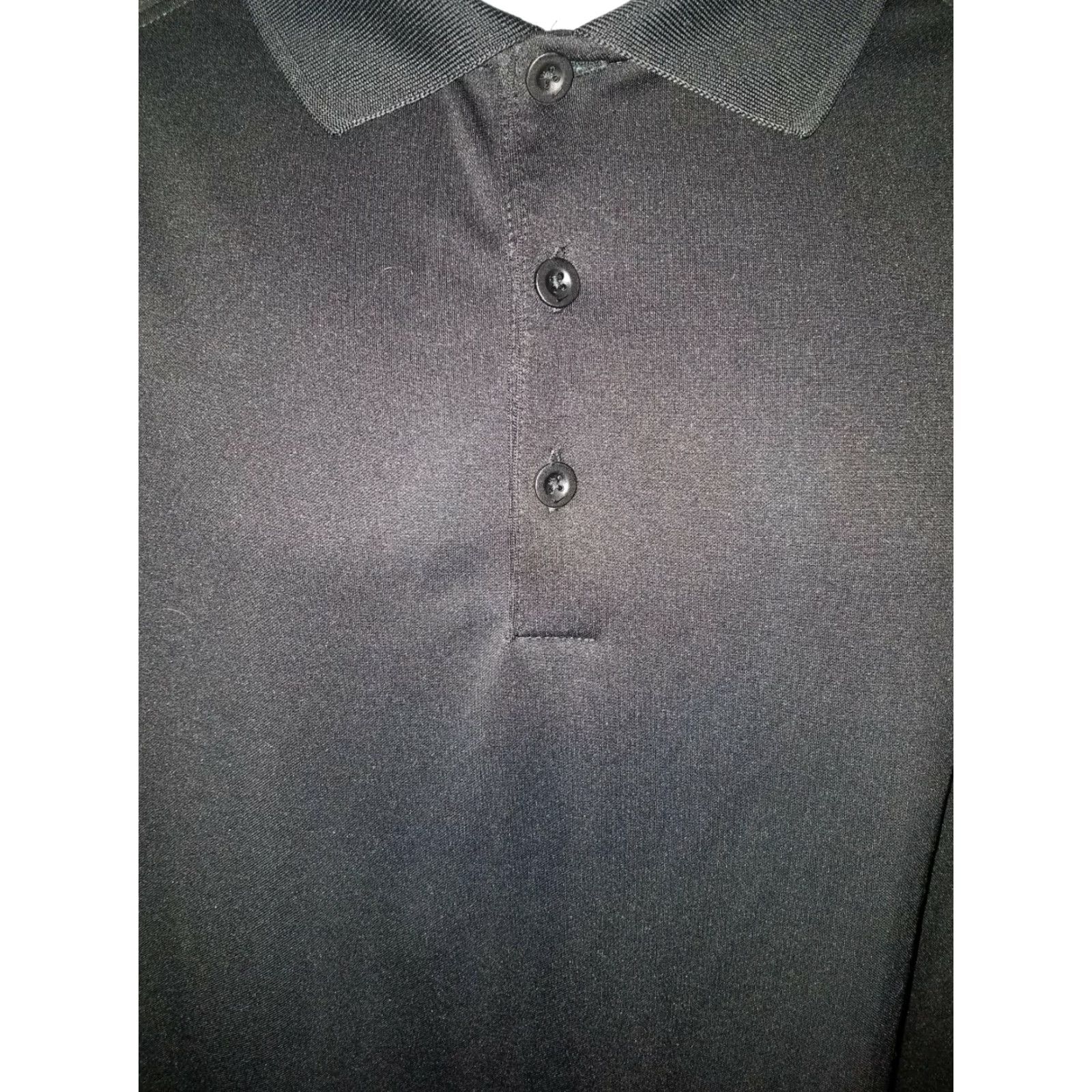 Nike Nike Golf Polo Shirt Men L Black Dri-Fit Performance Golf Apparel Size US L / EU 52-54 / 3 - 2 Thumbnail