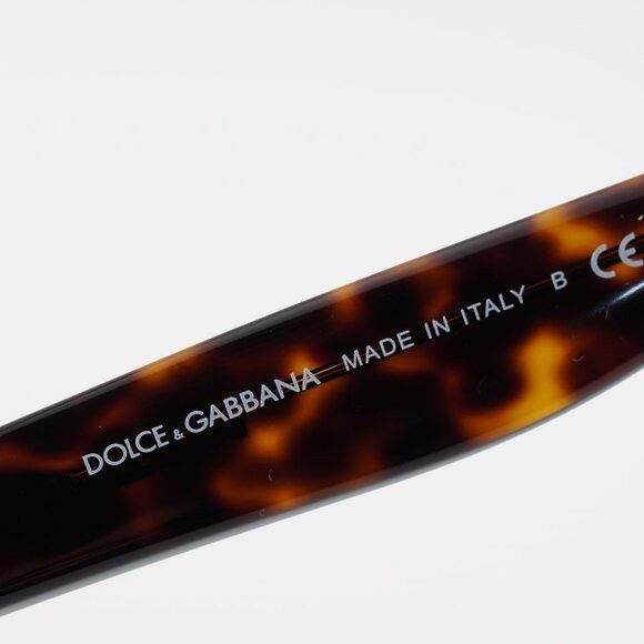 Dolce & Gabbana Dolce & Gabbana DG3247 502 Eyeglasses Cat Eye Havana 53mm Size ONE SIZE - 9 Thumbnail