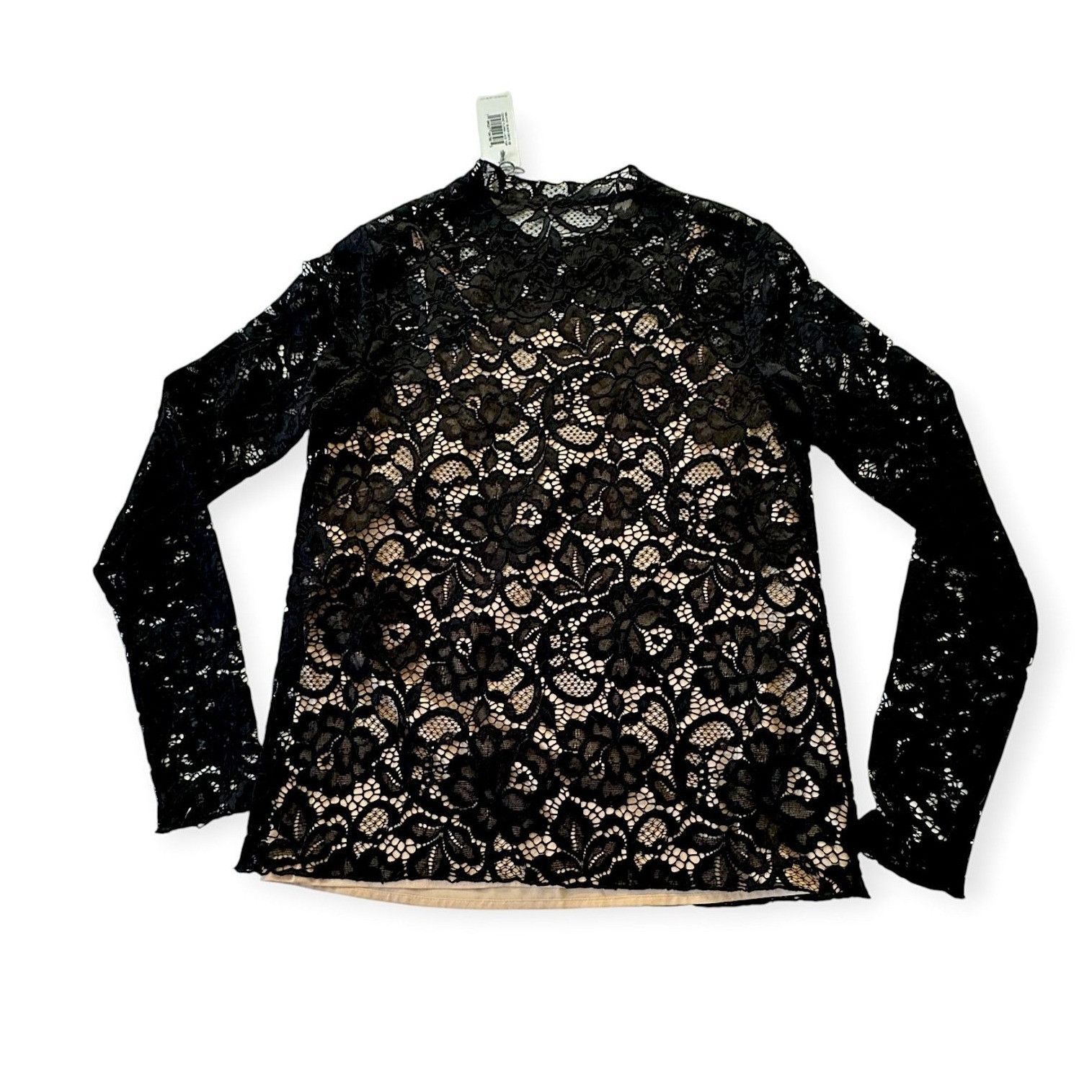 Brochu Walker Brochu Walker Donne Crewneck Floral Lace Top Black Size XS Size XS / US 0-2 / IT 36-38 - 6 Thumbnail