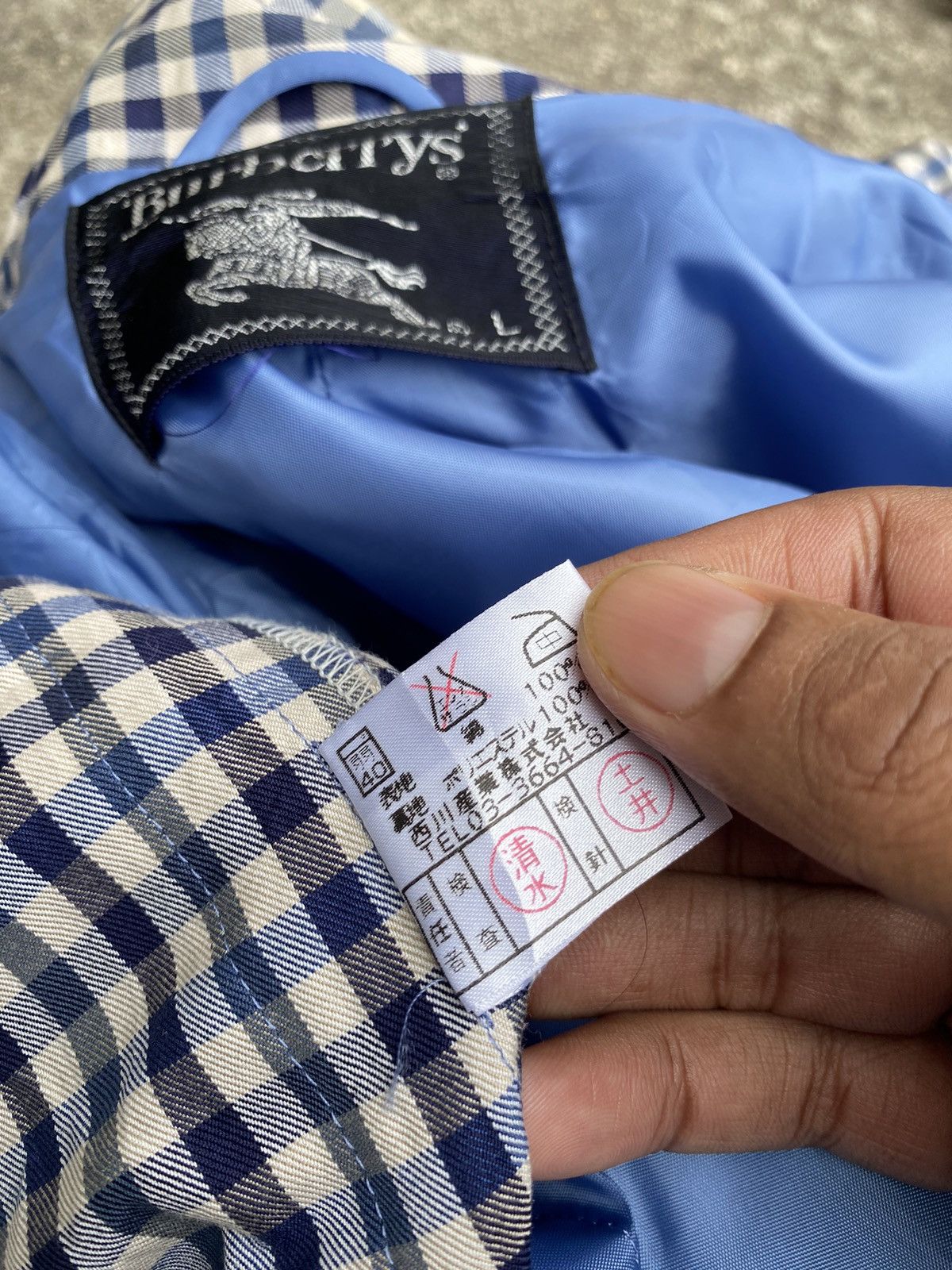 Burberry 🔥 Rare 🔥 Burberrys Coat Gown Long Buttonless Logo Embroidery Size US L / EU 52-54 / 3 - 14 Thumbnail