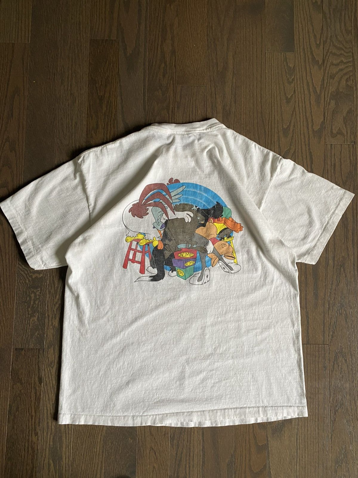 Acme Clothing Vintage 1990 Looney Tunes Tee Size US L / EU 52-54 / 3 - 3 Thumbnail