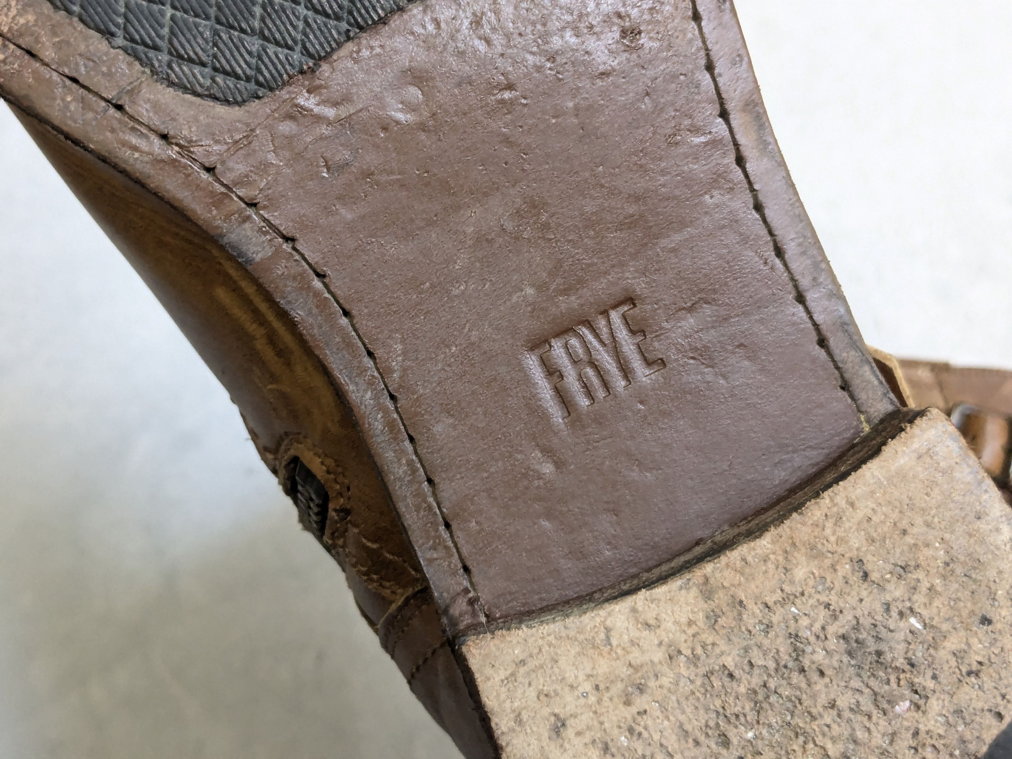 Frye Frye Engineer Boots Brown Leather 11.5 Motorcycle Biker Size US 11.5 / EU 44-45 - 17 Thumbnail