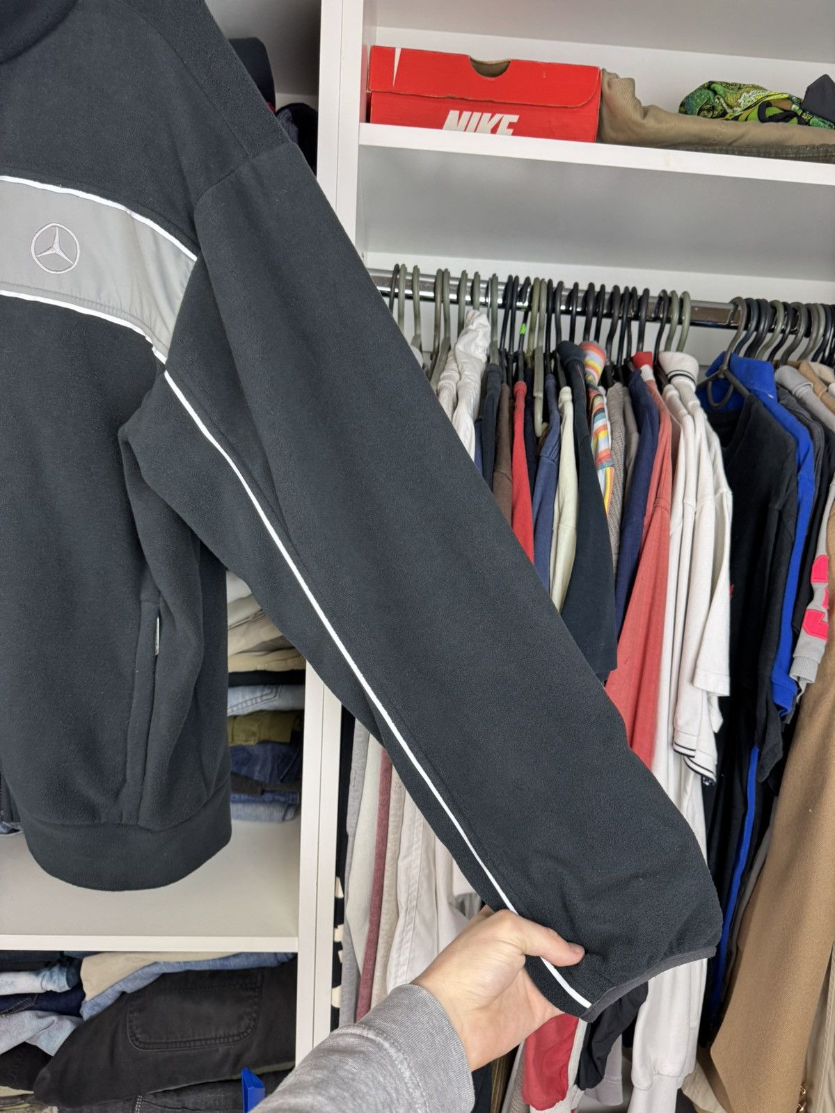 Mercedes-Benz Mercedes-Benz Fleece Jacket Full Zip Men's Size US XL / EU 56 / 4 - 14 Thumbnail