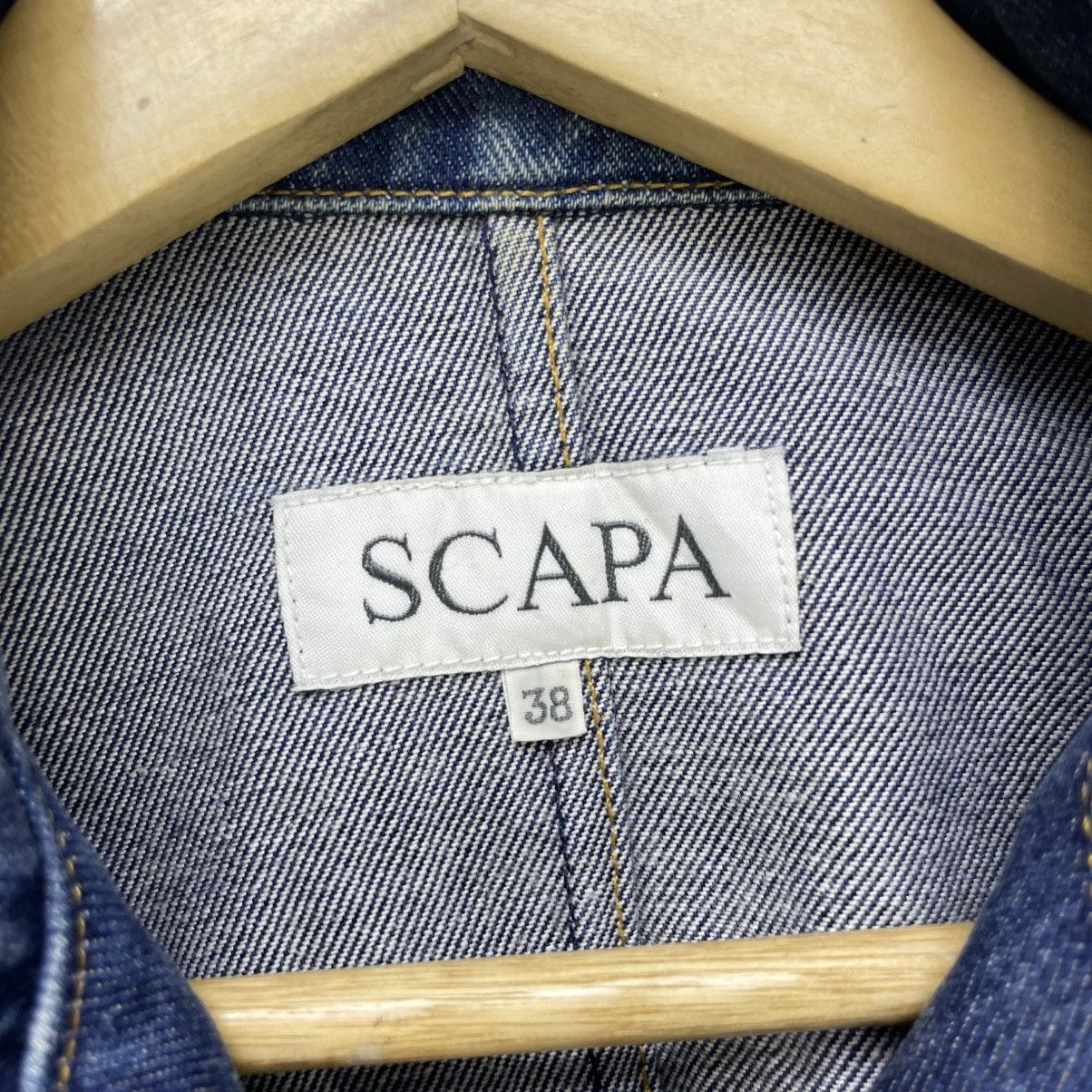 Hysteric Glamour × Vintage Japanese Brand Scapa Denim Jacket Size M / US 6-8 / IT 42-44 - 3 Thumbnail