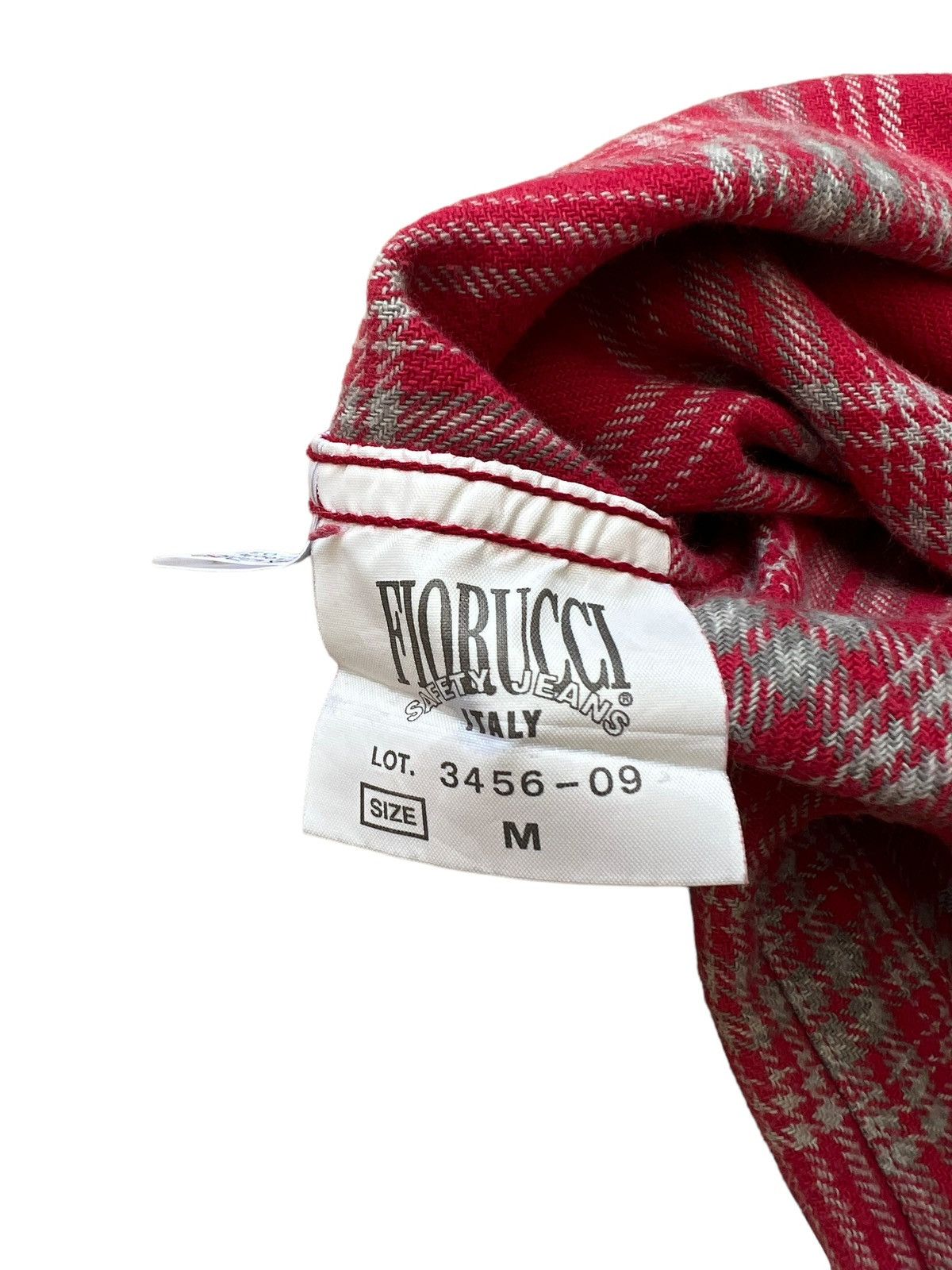 Fiorucci Vintage Fiorucci Safety Jeans Italy Check Flannel Shirt Size US M / EU 48-50 / 2 - 18 Thumbnail