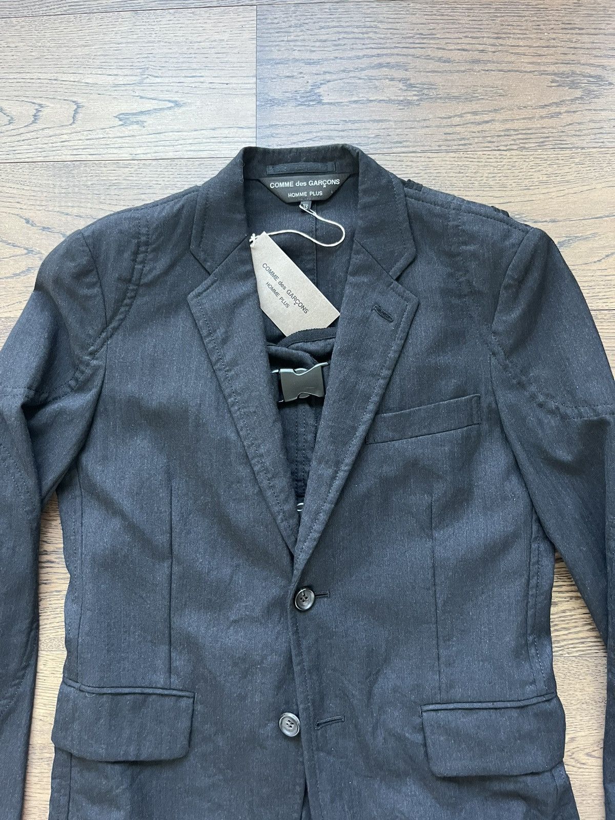 Comme des Garcons Homme Plus × Rei Kawakubo Comme des Garcons Homme Plus Samurai Kendo Jacket with Vest Size US XS / EU 42 / 0 - 22 Thumbnail
