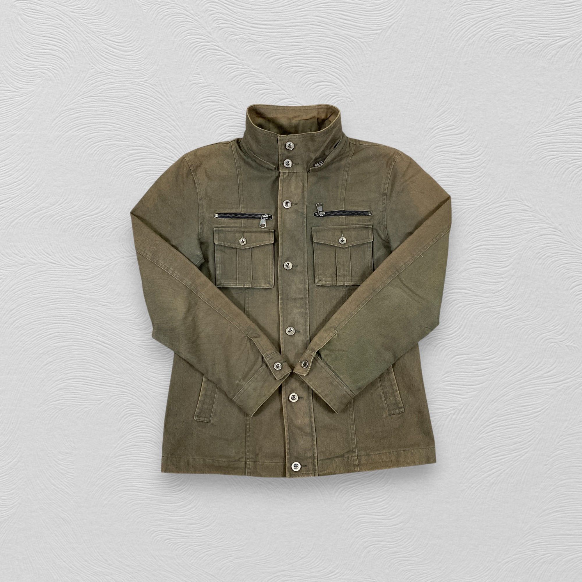 In The Attic Vintage In The Attic Sun Faded Jacket- J399 Size US L / EU 52-54 / 3 - 4 Thumbnail