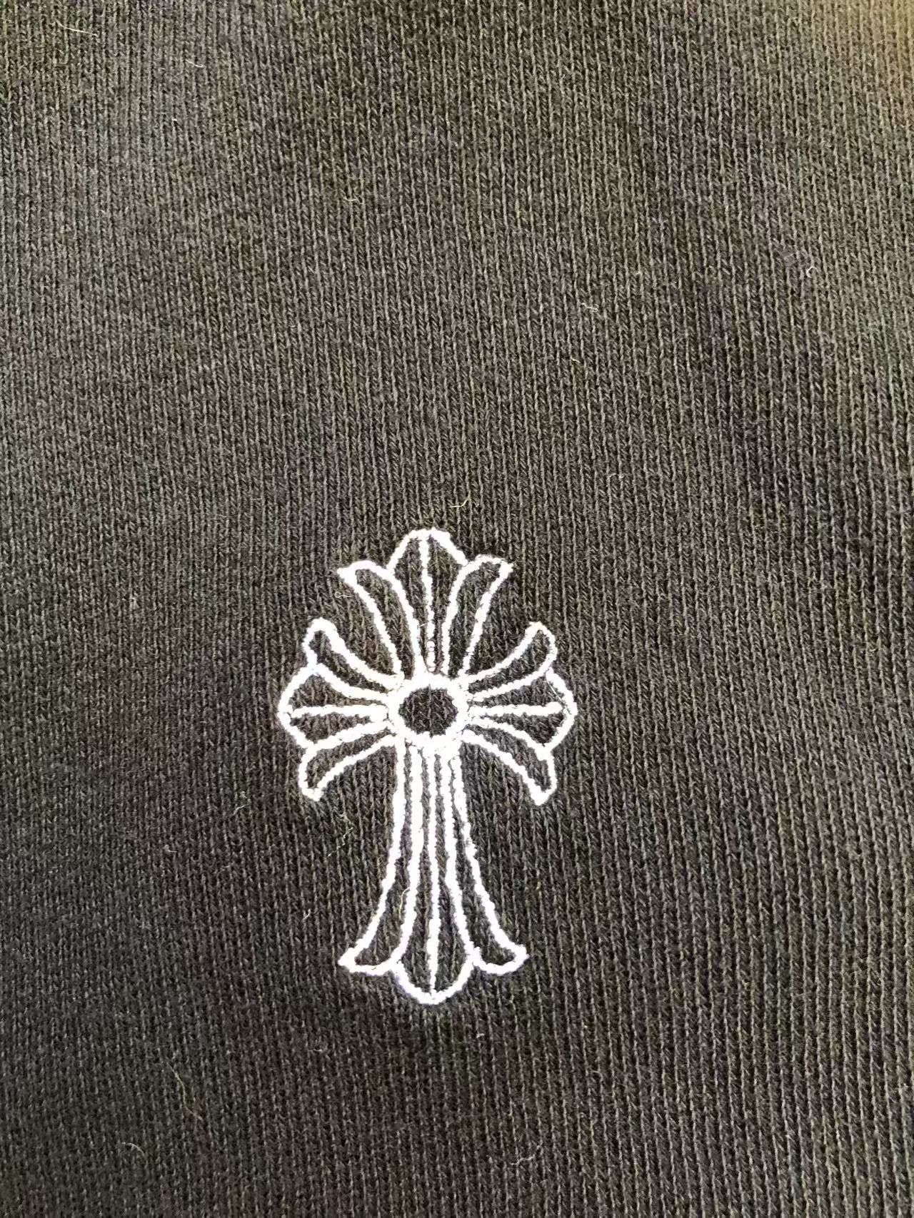 Chrome Hearts Chrome Hearts GRP Embroidered Black Sweatpants Size US 41 - 4 Thumbnail