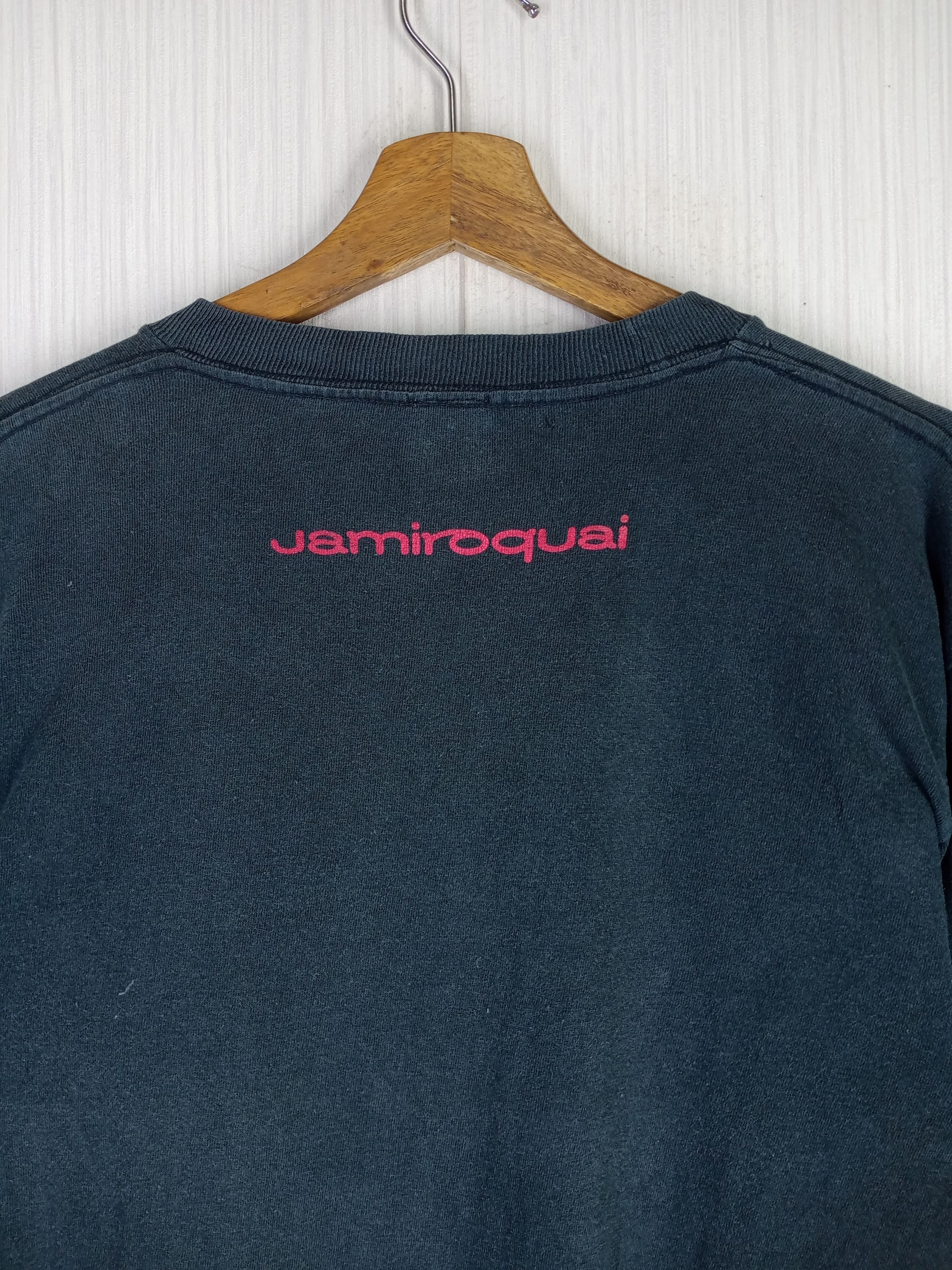 Band Tees Rare Vintage 90s Jamiroquai Band Levi's Long Sleeve Tshirt Size US S / EU 44-46 / 1 - 4 Thumbnail