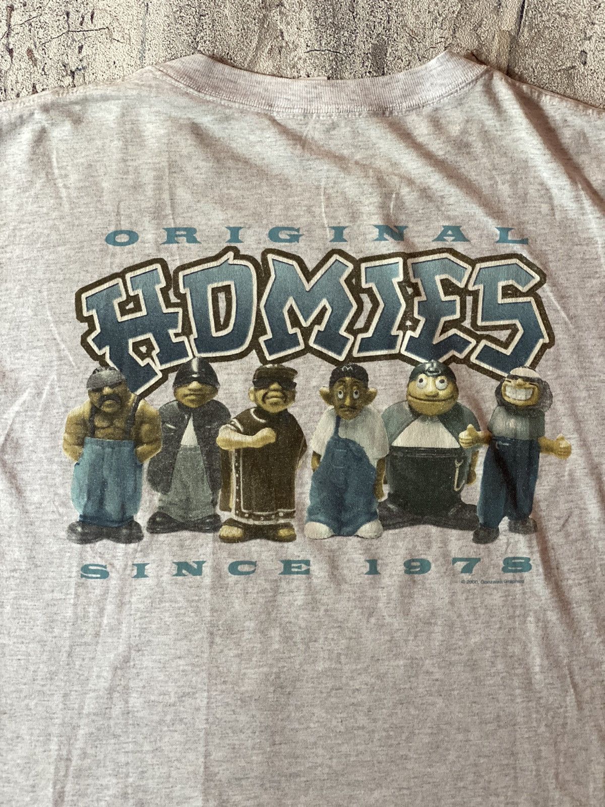 Homies Rare Vintage 00's Y2K Homies Hip-Hop tee Size US L / EU 52-54 / 3 - 1 Thumbnail