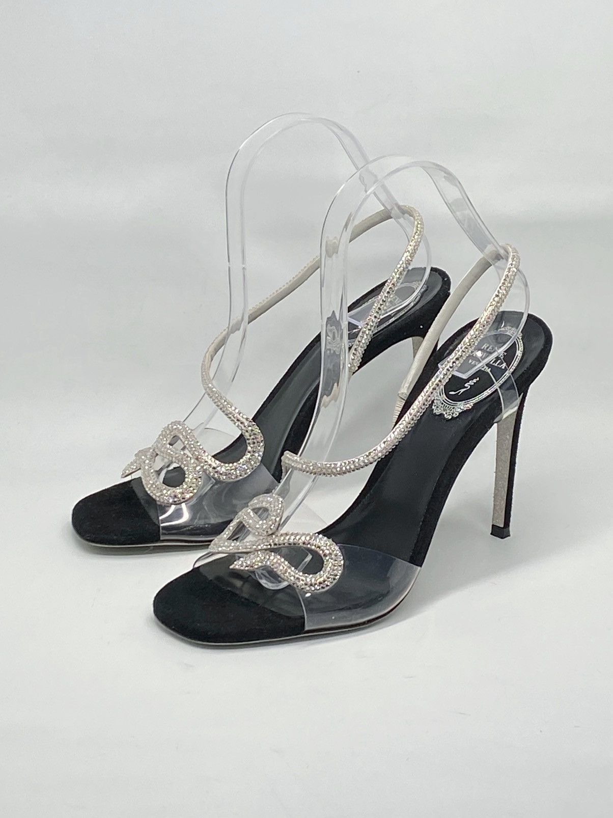Rene Caovilla Rene Caovilla 105MM Snake Slingback Sandals size 38.5 Size US 8.5 / IT 38.5 - 3 Thumbnail