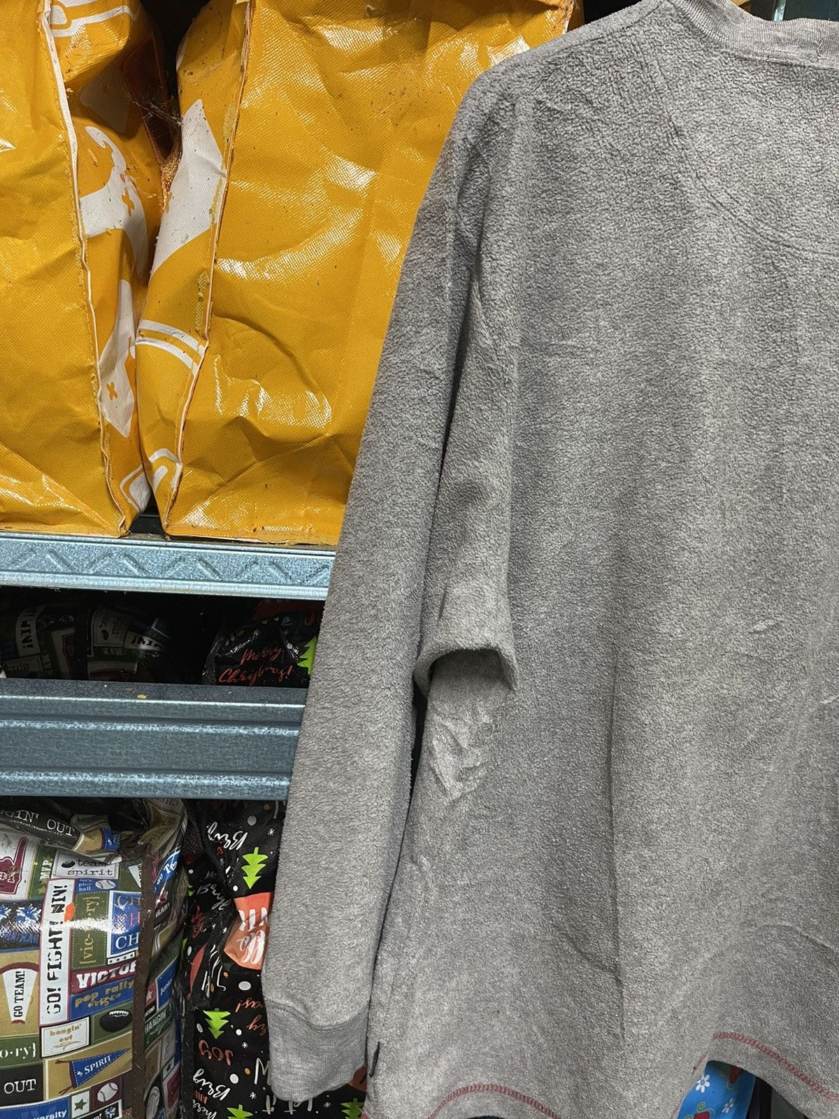 Designer Sacsny Y’Saccs Long Sleeve Henley Shirt By Yohji Yamamoto Size US L / EU 52-54 / 3 - 9 Thumbnail
