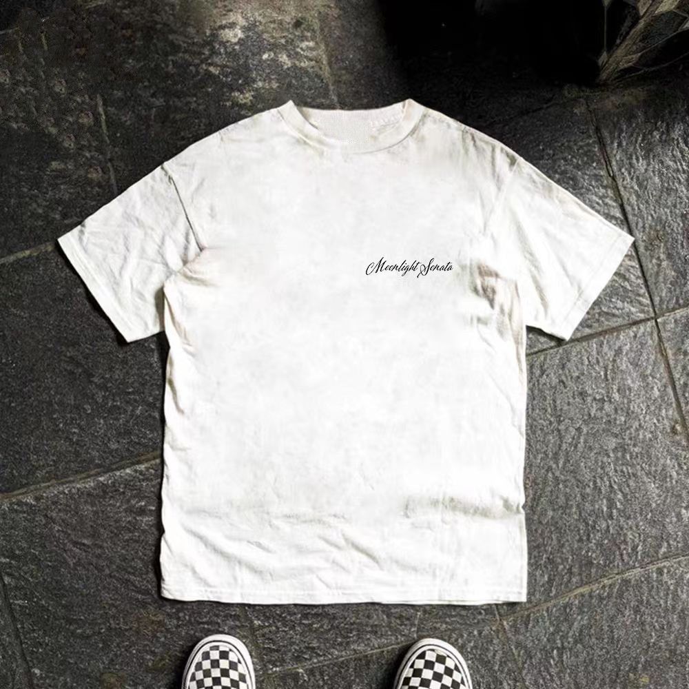 Vintage White street washed retro pigeon print t-shirt Size US M / EU 48-50 / 2 - 2 Thumbnail