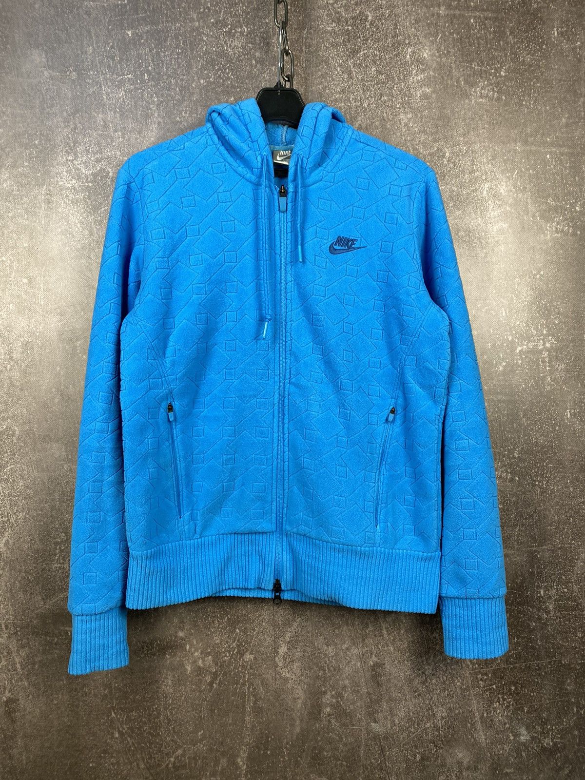 Nike × Vintage Zip Hoodie Nike Vintage Streetwear Outdoor Style 90s Drip Size US S / EU 44-46 / 1 - 1 Thumbnail