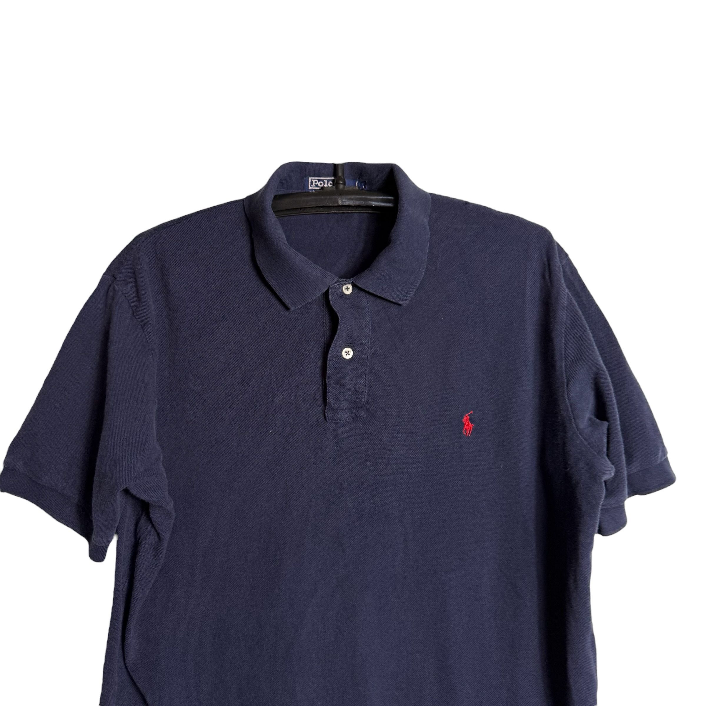 Polo Ralph Lauren 🔥RARE🔥Vintage Polo Ralph Lauren Small Logo Polo Shirt Size US XL / EU 56 / 4 - 2 Thumbnail