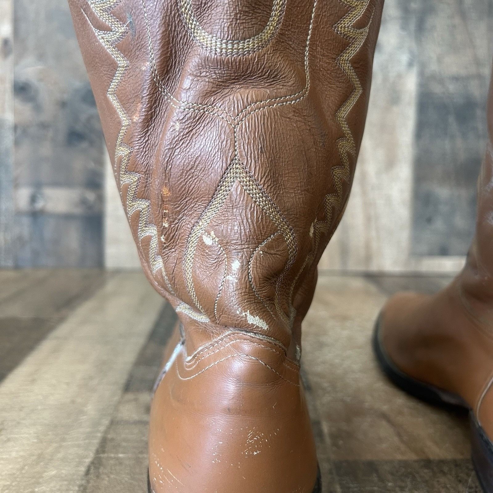 Nocona Boots Nocona Vintage Western Cowboy Boots Mens 11 D Size US 11 / EU 44 - 10 Thumbnail