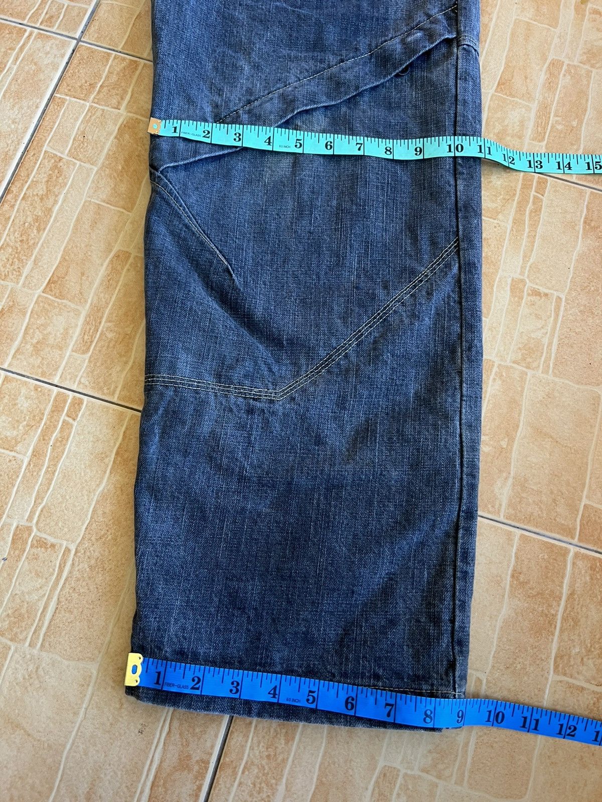 If Six Was Nine Vintage Masterpiece Jean By Hectic Japan Size US 38 / EU 54 - 6 Thumbnail