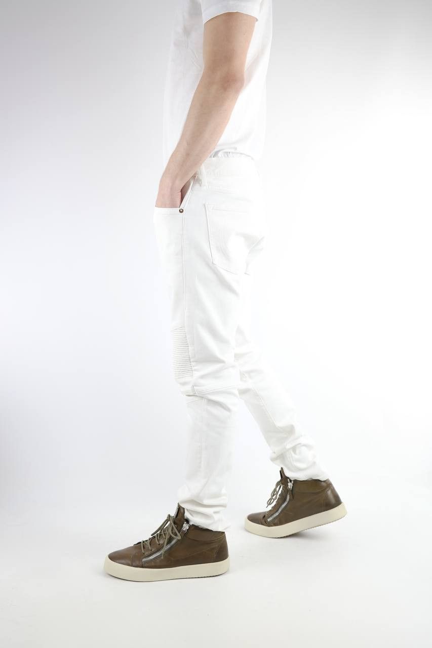 True Religion TRUE RELIGION White relaxed skinny jeans Size US 33 - 3 Thumbnail