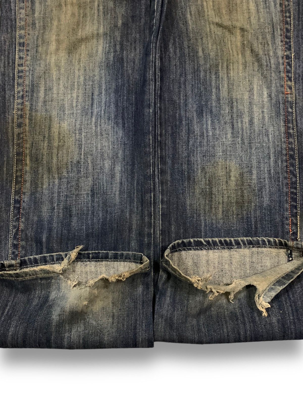 Ecko Unltd. Vintage Ecko Unltd Mud Wash Baggy Distressed Grunge Jeans Size US 34 / EU 50 - 10 Thumbnail