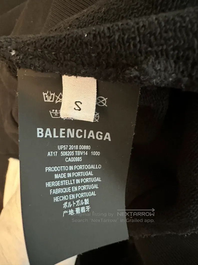 Balenciaga Balenciaga Coca-Cola Hooded Sweatshirt, Size S Size US S / EU 44-46 / 1 - 5 Thumbnail