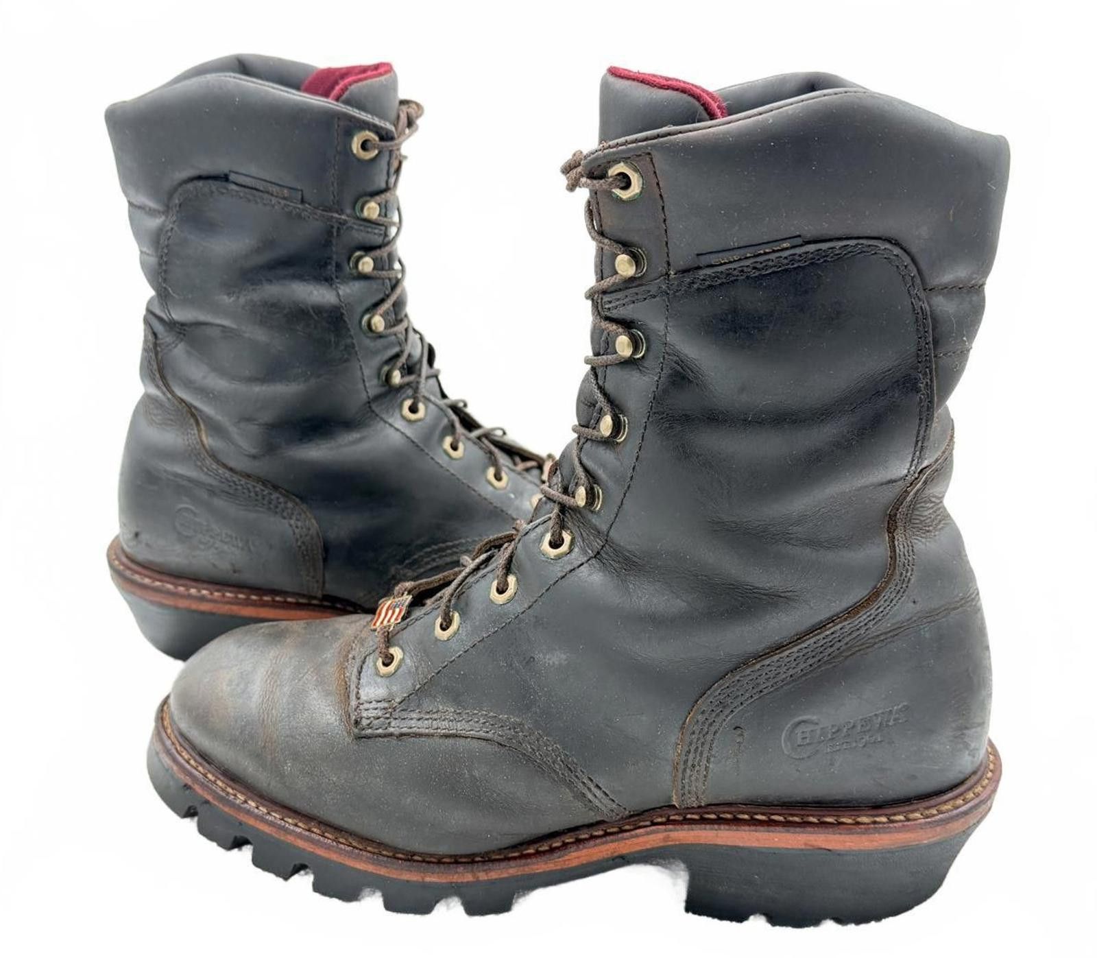 Other Chippewa Waterproof USA-Made 25406 Super Logger Boots 12EEE Size US 12 / EU 45 - 1 Thumbnail