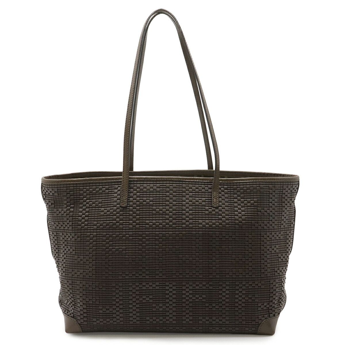 Fendi Fendi Fendi Woven Leather Tote Bag Leather Shoulder Bag 8BH192 DUTY FREE for USA Size ONE SIZE - 1 Thumbnail
