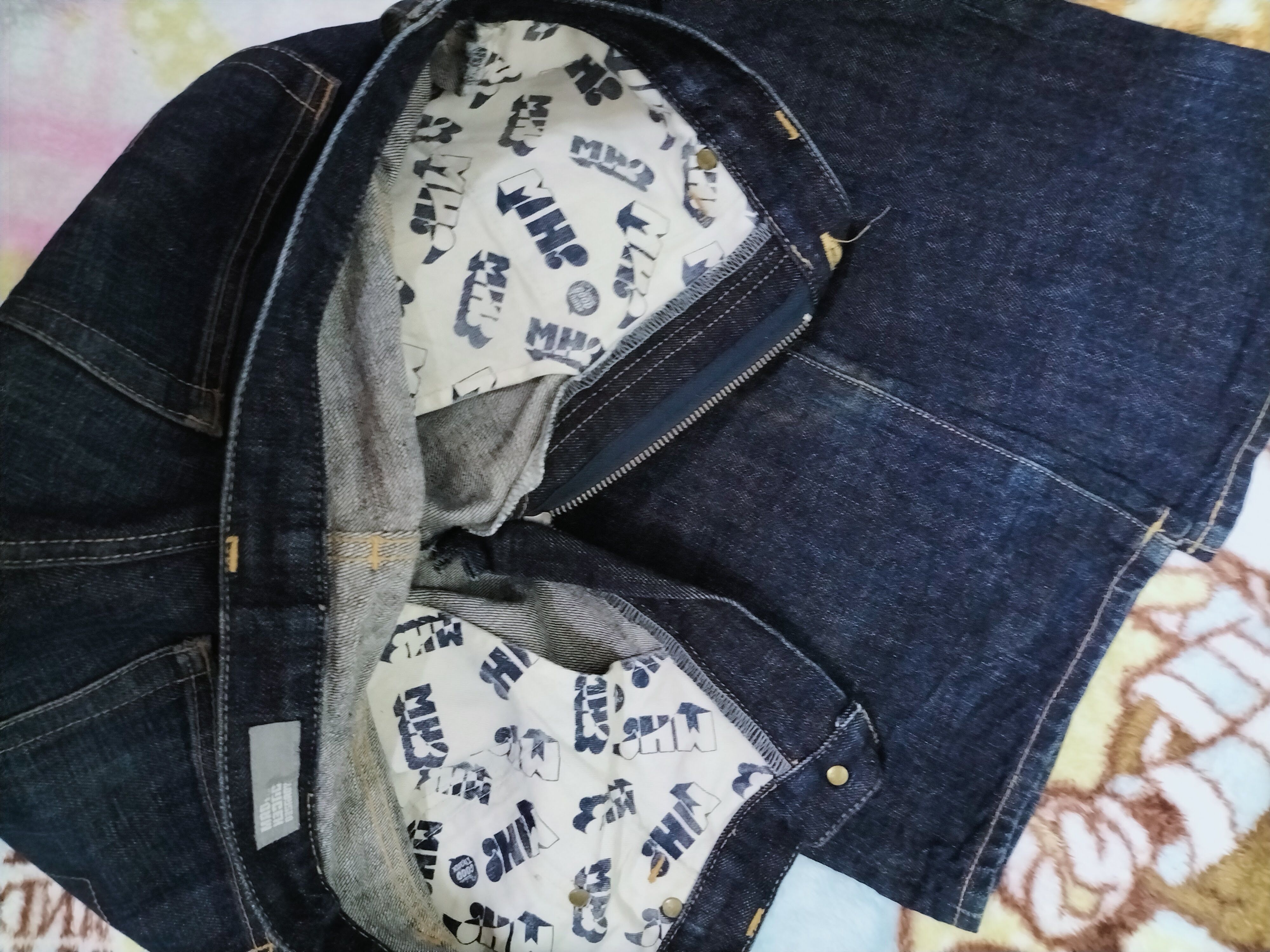 Japanese Brand Mad hectic jeans Size US 34 / EU 50 - 3 Thumbnail