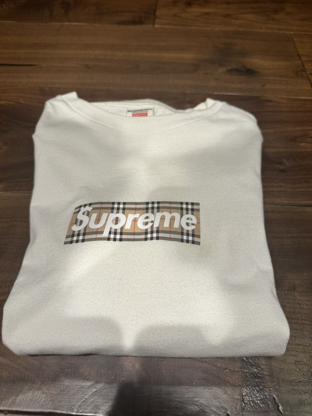 Supreme SUPREME x BURBERRY (T-Shirt) Size US M / EU 48-50 / 2 - 4 Thumbnail