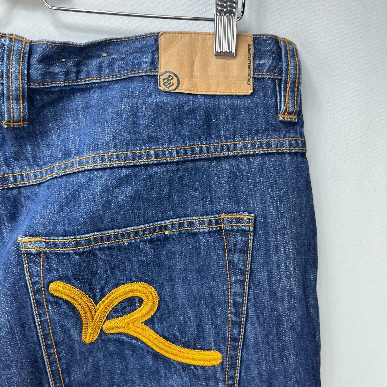 Rocawear × Vintage Vintage Y2K Rockawear Jeans Baggy Pants Size 40 Wide Skater Size US 40 / EU 56 - 4 Thumbnail